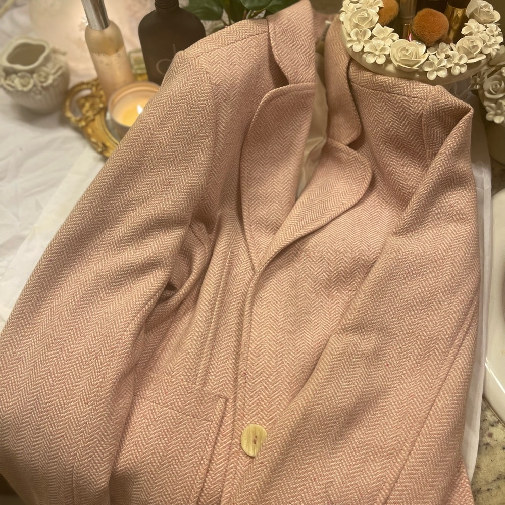 Womens blazer pink
